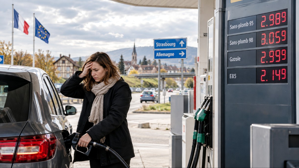 Elsass: Tanken wird zum Luxus