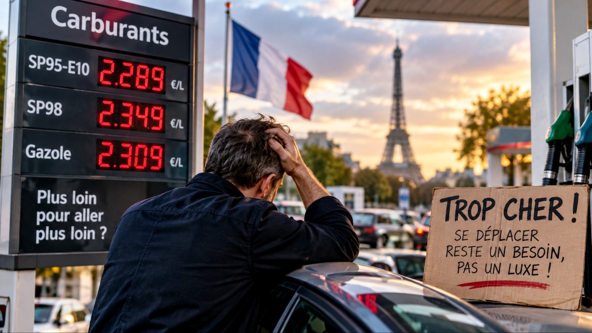 Spritpreise über 2,30 Euro: In Frankreich wächst die Wut an der Zapfsäule