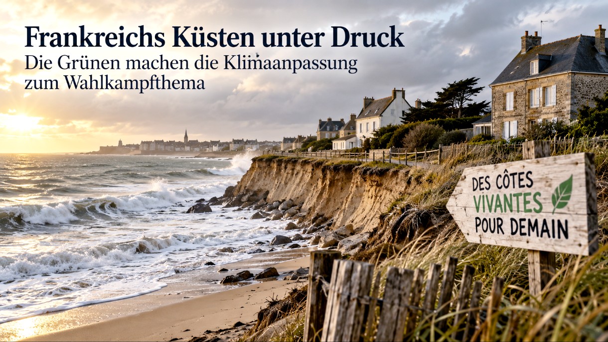Frankreichs Küsten unter Druck: Die Grünen machen die Klimaanpassung zum Wahlkampfthema