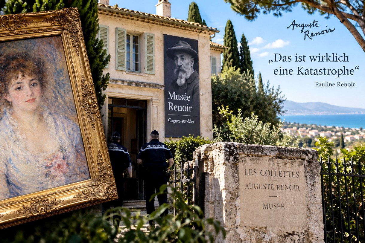 Kunstraub an der Côte d’Azur: Renoirs Familie spricht von einer Katastrophe