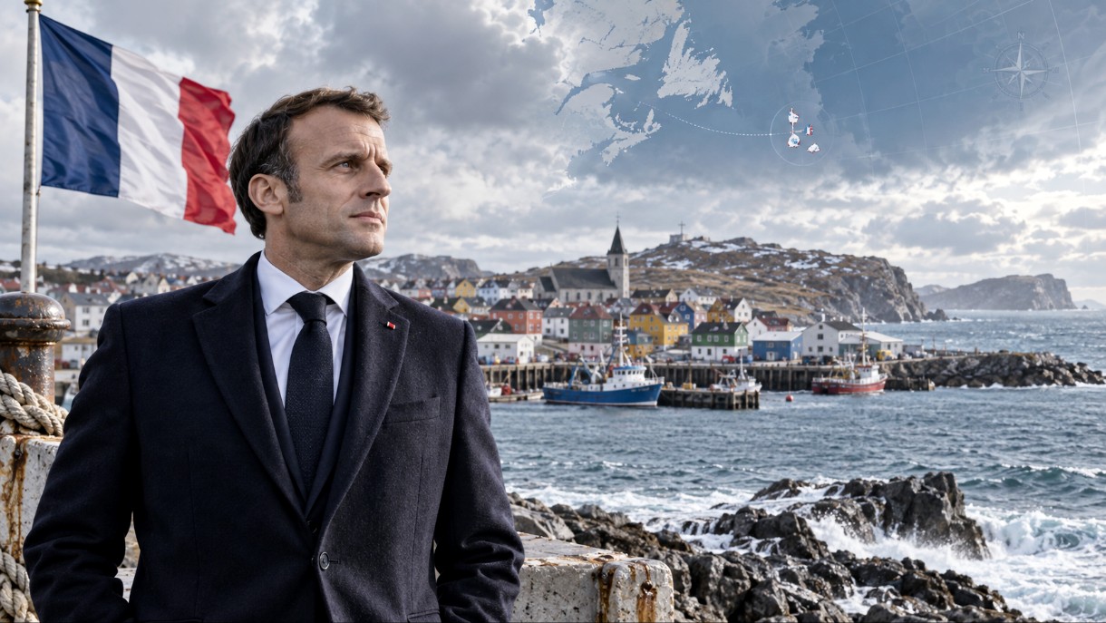 Macron setzt im Nordatlantik ein Zeichen französischer Souveränität
