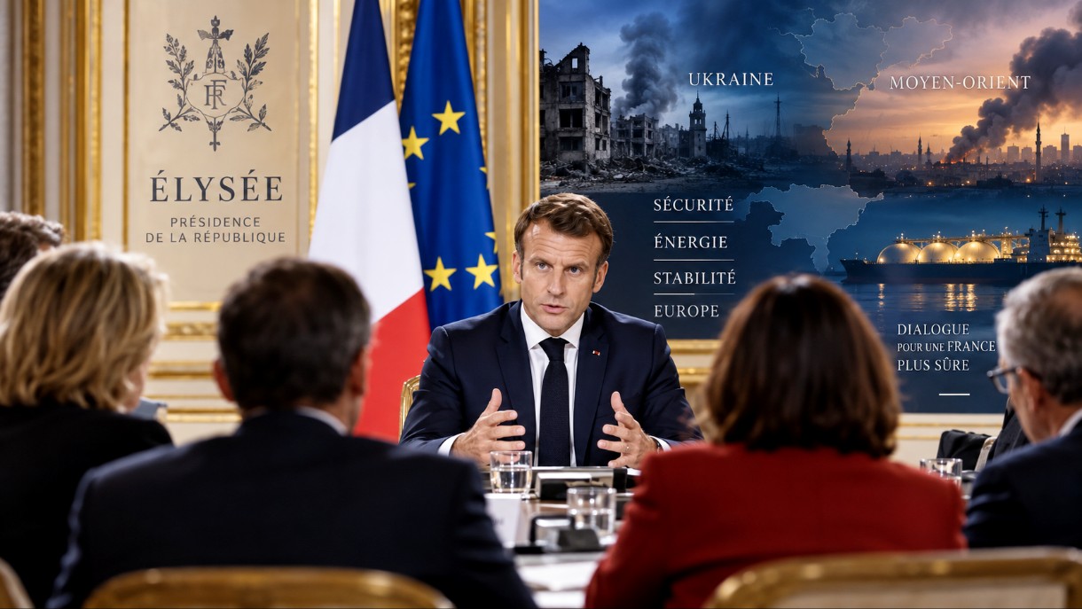 Macron versammelt Frankreichs Parteispitzen: Die Weltkrisen erreichen den Élysée