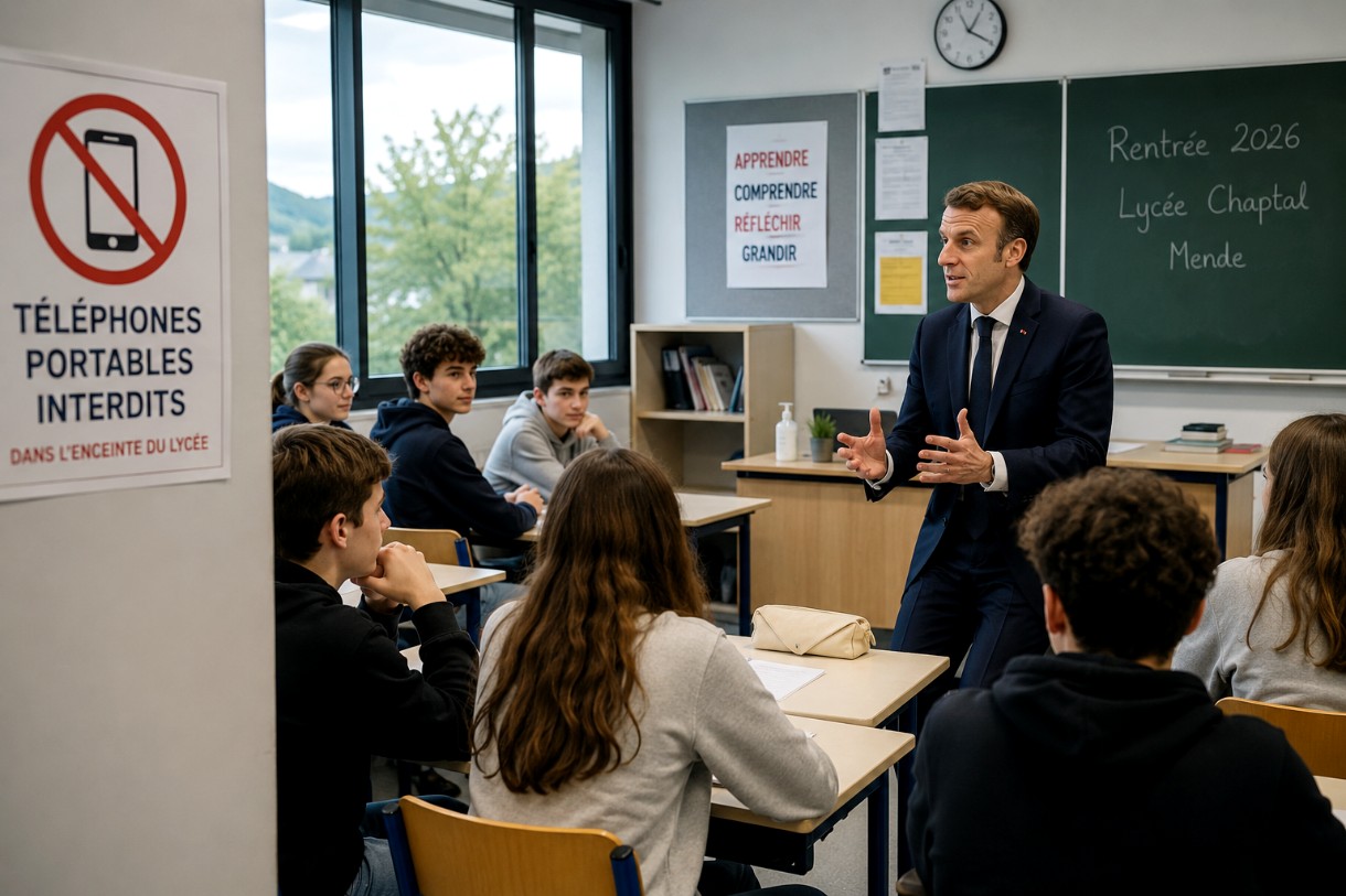 Frankreich verbannt das Smartphone aus dem Gymnasium – Macron erklärt Aufmerksamkeit zur Bildungsfrage