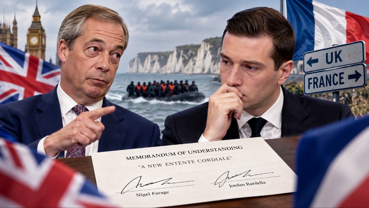 Jordan Bardella in der Übersetzungsfalle? Was das Abkommen mit Nigel Farage wirklich offenlegt
