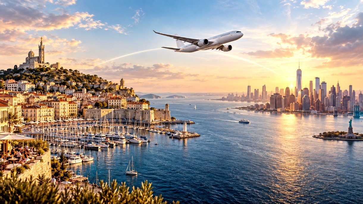 Marseille rückt näher an New York