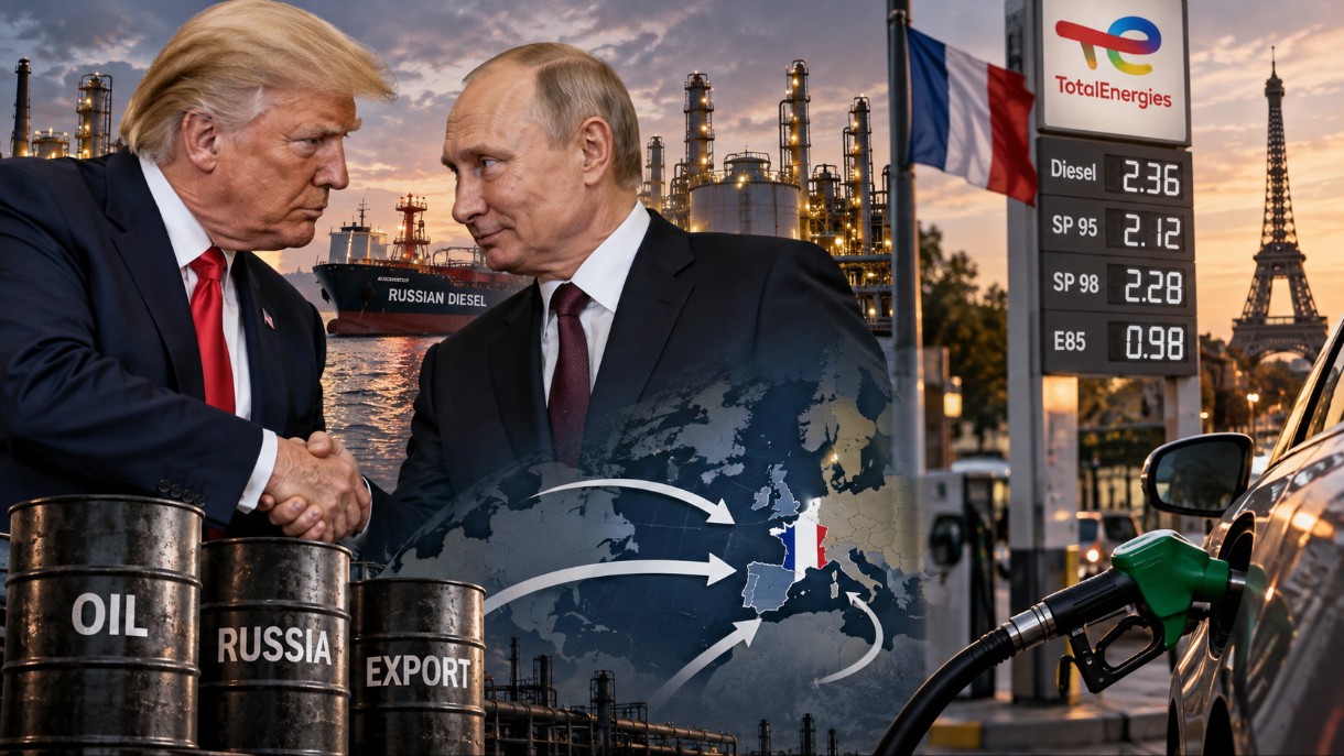 Trumps Diesel-Deal mit Putin: Was Frankreichs Autofahrer jetzt erwarten können
