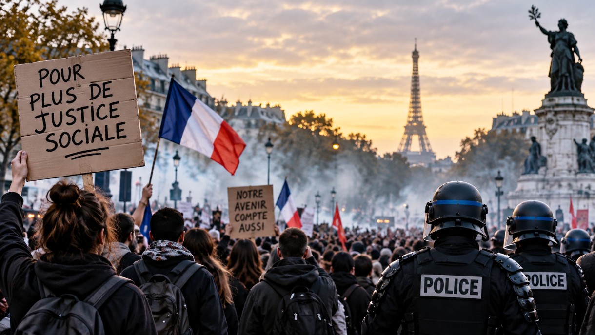 Frankreich vor einem Protestsamstag: Zwischen sozialer Wut und der Angst vor Gewalt