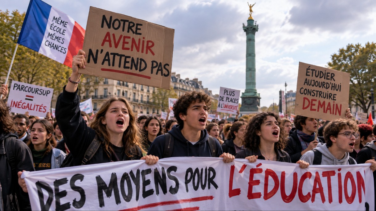 Frankreichs Jugend rebelliert: Macron-Regierung unter Druck – die Schülerproteste gehen in die vierte Runde