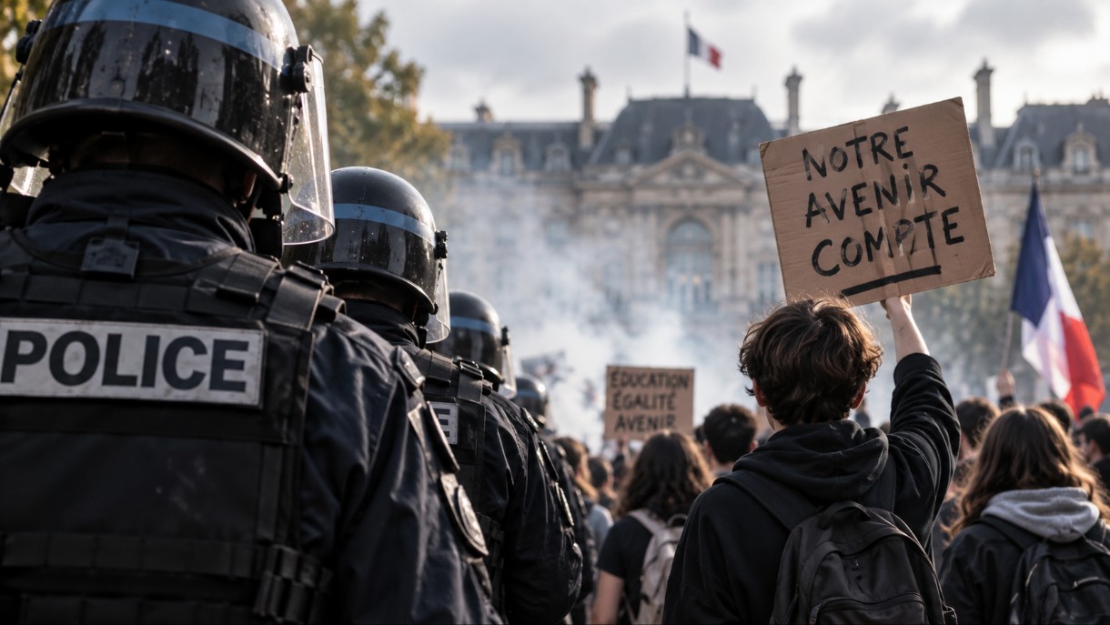 Frankreichs Schulproteste offenbaren eine gefährliche Krise der Staatsautorität