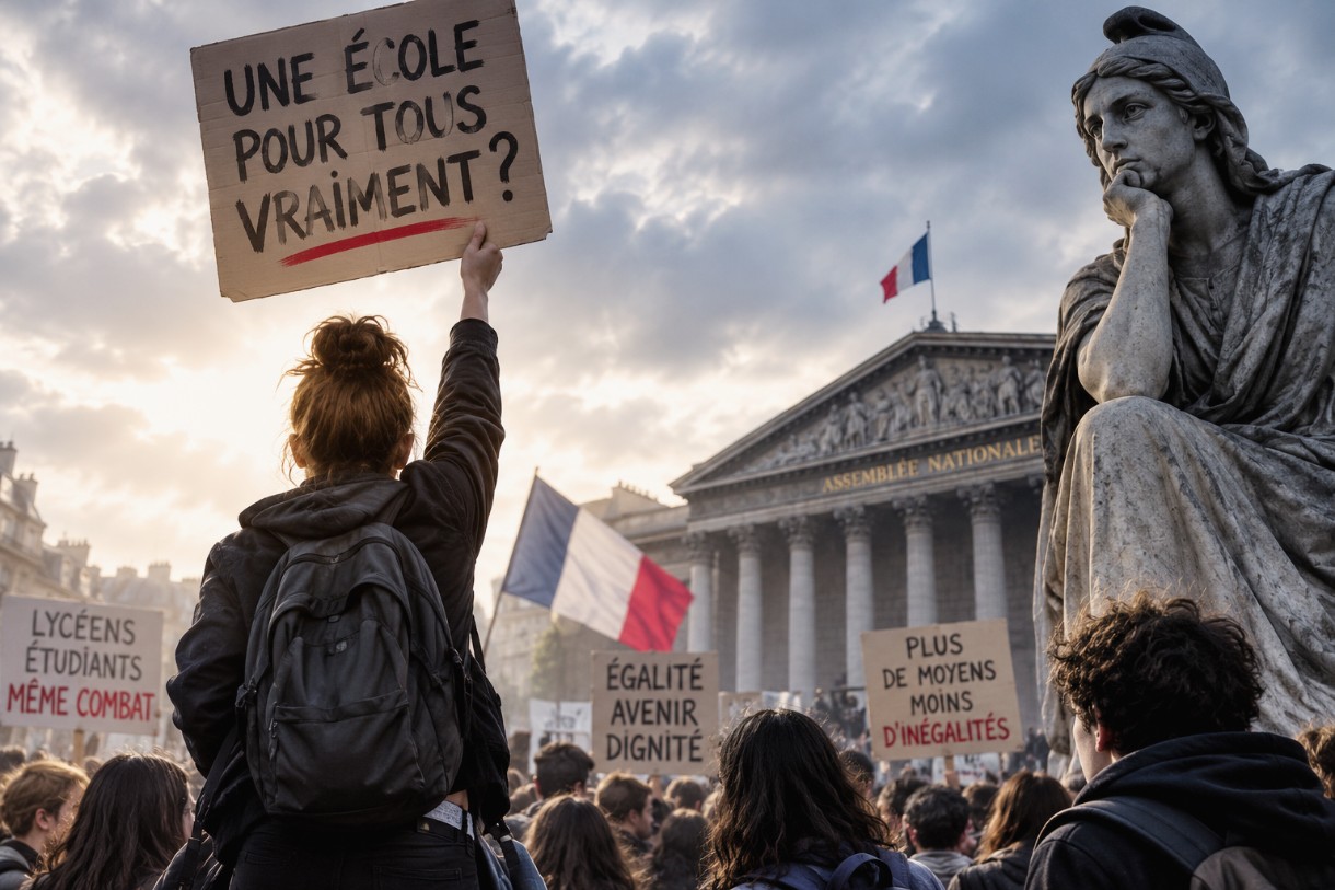 Frankreichs Schülerprotest wird zum Test für den Staat